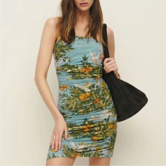 Reformation Prunella Knit Mini Dress Large Villa Livia NEW $148 - Picture 4 of 11